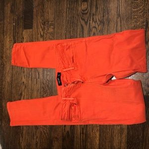Just USA Skinny Orange Jeans!